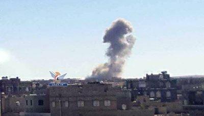 طيران العدوان يواصل ارتكاب الجرائم بحق الشعب اليمني