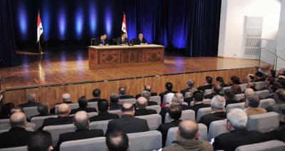 الرئيس الأسد: المنطقة تعيش مرحلة مفصلية وما سيحدد وجهتها صمود الشعب السوري في وجه ما يتعرض له