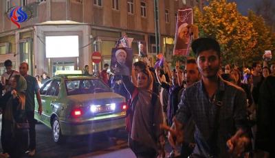أهالي طهران يحتفلون بفوز روحاني في الإنتخابات الرئاسية