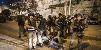 القدس المحتلة تغلي وقوات الاحتلال تشن حملة اعتقالات في المدينة