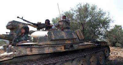 الجيش العربي السوري:ينفذ ضربات مكثفة على معاقل إرهابيي داعش بريف دير الزور ويقضي على أعداد منهم في محيط حقل الشاعر