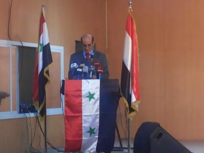 جمعية الجالية العربية السورية في اليمن تستنكر العمل الجبان الذي نفذته المجموعات الارهابية بسوريا