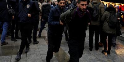 سلطات النظام التركي تعتقل 13 معارضاً لعدوانه على عفرين