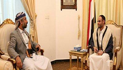 الرئيس المشاط : يلتقي : محافظي صنعاء وسقطرى 
