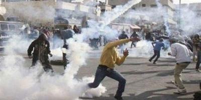 إصابة عشرات الفلسطينيين جراء قمع الاحتلال مسيرة في نابلس