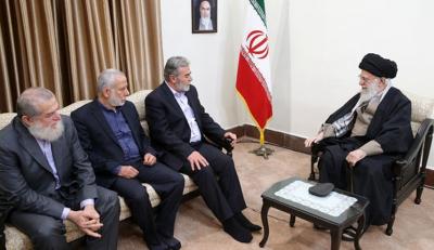 قائد الثورة الإسلامية : الضغوط لن تعيق ايران عن أداء مسؤوليتها ولن تعرقل جهودها  في إستمرار دعم فلسطين