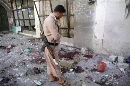 مجلس الأمن والأمم المتحدة يدينان الهجوم الانتحاري على مسجد بالعاصمة اليمنية