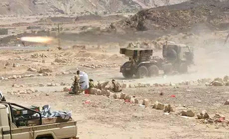 الجيش واللجان الشعبية يدمرون 13 آلية عسكرية سعودية في جيزان