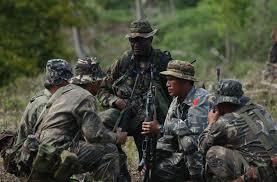 مصرع جنود كولومبيين على أيدي أبطال الجيش واللجان الشعبية في منطقة العمري بتعز