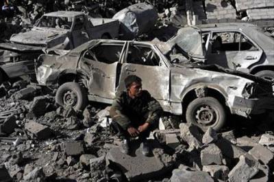 سقوط شهداء  إثر استهداف طيران العدوان سيارة بمديرية غمر بصعدة