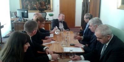 رئيس القسم الدولي في قصر الرئاسة التشيكي: زيارة المقداد لبراغ ناجحة جداً وتحظى بأهمية سياسية