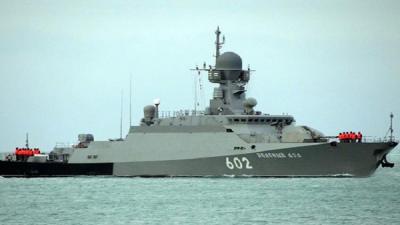 الدفاع الروسية .. مناورات للسفن الحربية في البحر المتوسط