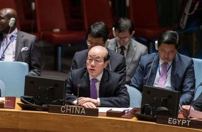 مندوب الصين لدى مجلس الأمن: يجب القضاء على الإرهاب في سورية
