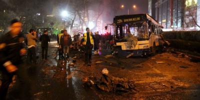 مقتل شرطي تركي وإصابة 10بانفجار سيارة مفخخة شرق تركيا
