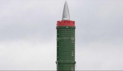 "صاروخ روسي جديد ينطلق من الخط الحديدي نحو قارات بعيدة