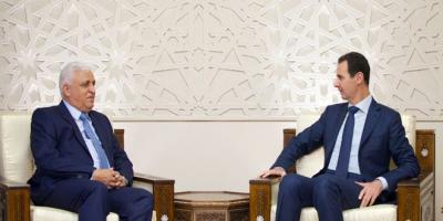 الرئيس الأسد يلتقي مستشار الأمن الوطني العراقي ويؤكدان أهمية تضافر جهود جميع الدول في مكافحة الإرهاب