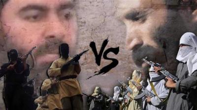 إعلان الحرب بين “داعش” و”طالبان”