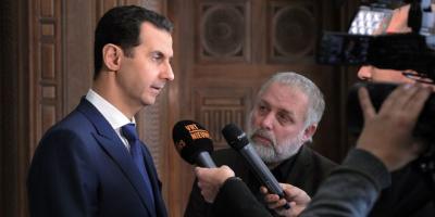 #الرئيس الأسد لوسائل إعلام بلجيكية: التعاون بين روسيا والولايات المتحدة سيكون إيجابيا لباقي أنحاء العالم بما في ذلك سورية