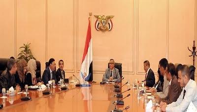رئيس الوزراء يلتقي ‏رئيس وأعضاء الهيئة الإدارية للنادي اليمني للتنسيق مع دول البريكس